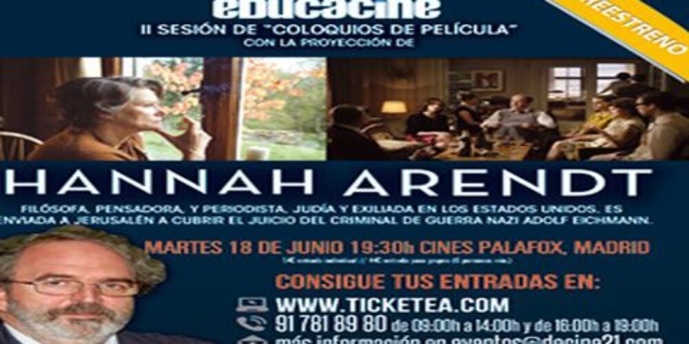 El Holocausto, tema elegido para la II sesión de “Coloquios de Película”