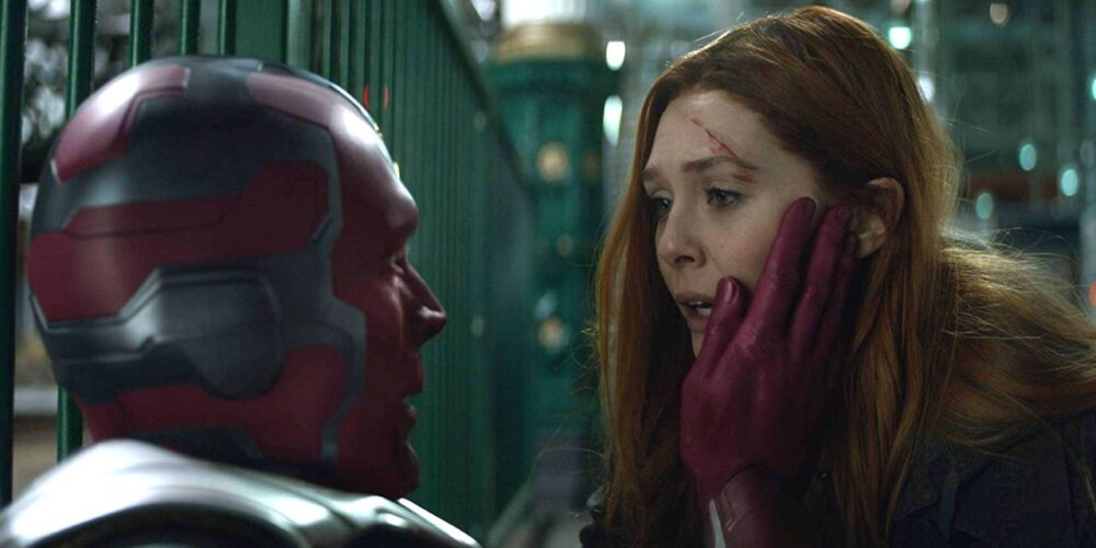 Bruja Escarlata y Visión